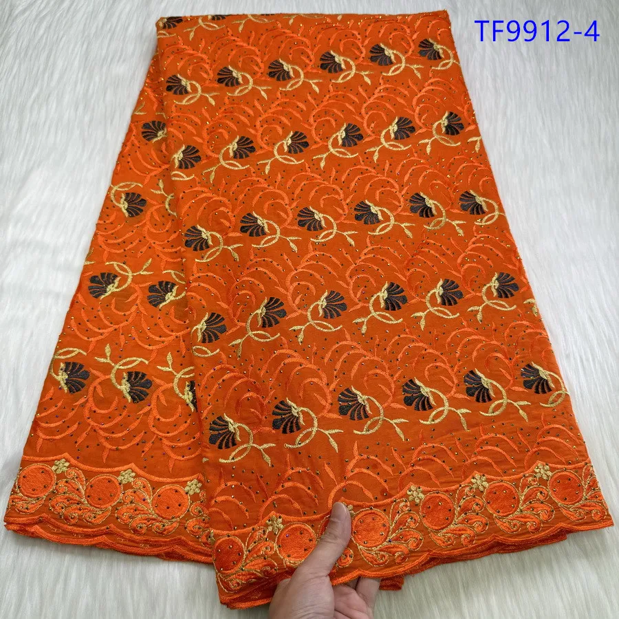 Elegant Style swiss Voile Lace High Quality Floral Embroidery Patterns Cotton Lace for Clothes