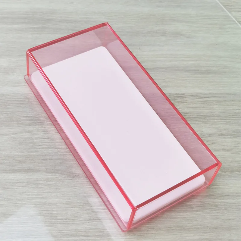 Acrylic Eyelash Storage Case Lashes Boxes Single Lash Tile Lucite Eyelash Palette Box