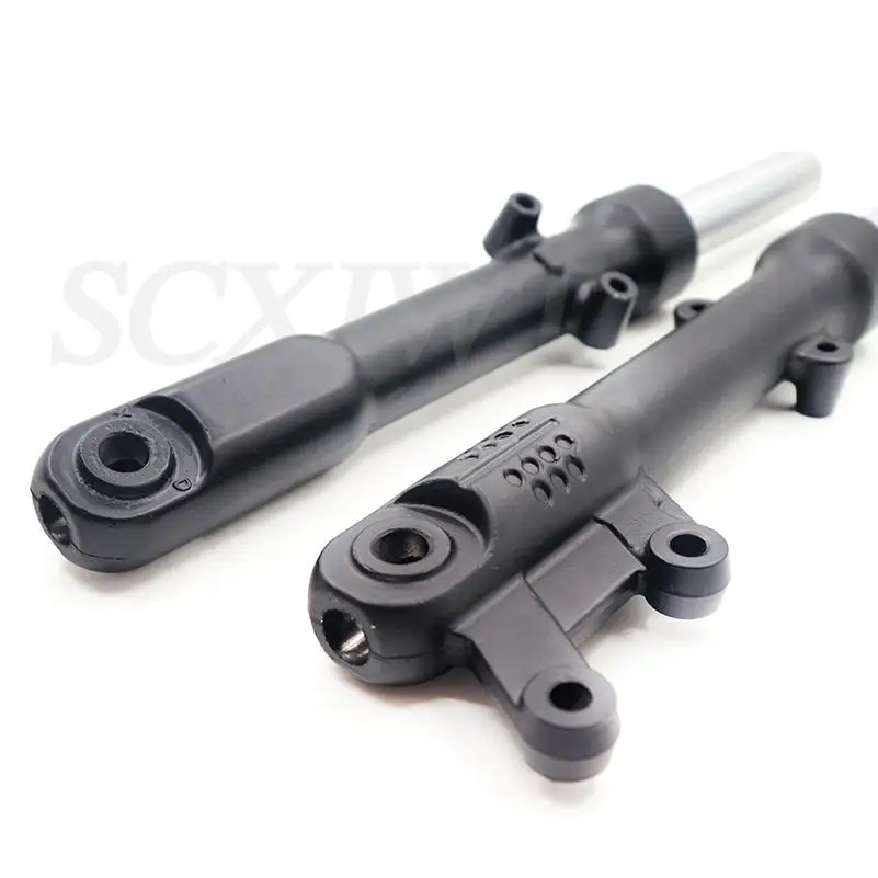 Верхние и нижние отверстия, передний амортизирующий Черный 385 мм для электрического скутера Harley, аксессуары для китайского скутера Harley