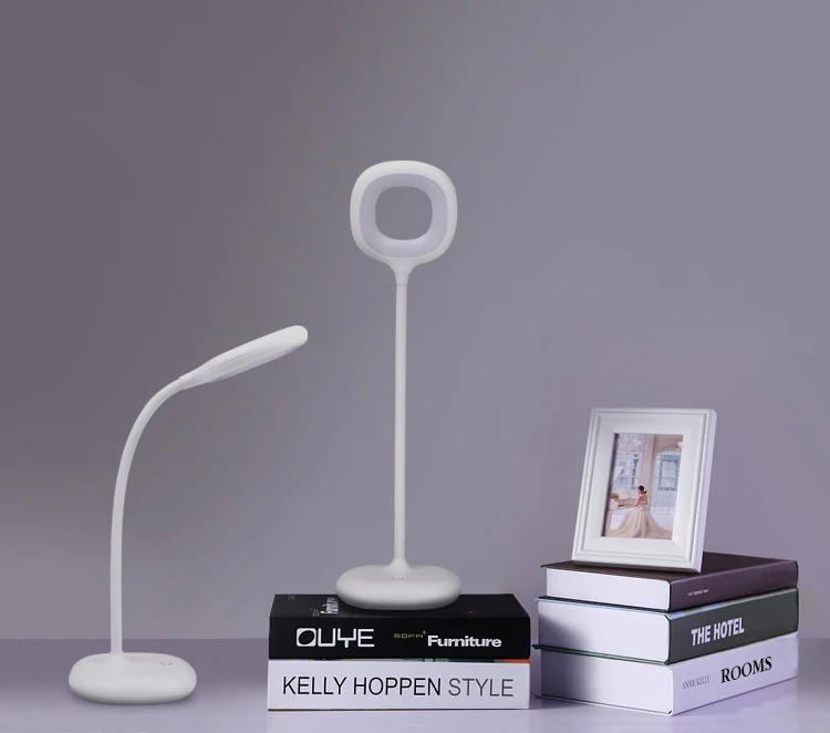 Brightness Adjustable Touch Sensor Table Lamp Home Reading Studying Working Soft eye-protection LED Desk Lamp