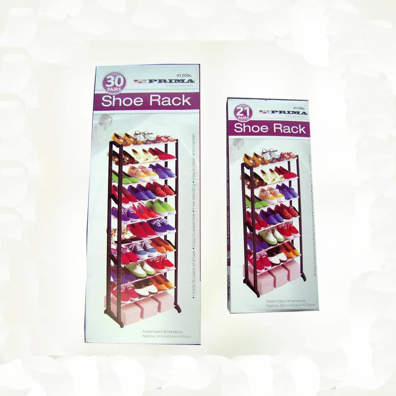 21pairs/ 30pairs Modern stackable Shoe Rack , Extension 6 layers/8layers shoe racks, cubby shoe rack---showcase