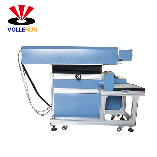 100W Large Format 3D Dynamic Focusing Co2 Galvo Laser Marking Machine with big working size 600*600mm