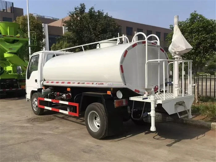 ISUZU 5000 Liter Water Truck Manual Transmission New Condition Farms Core Components Pump Engine Motor Gear 4x2 Bearing/Gearbox