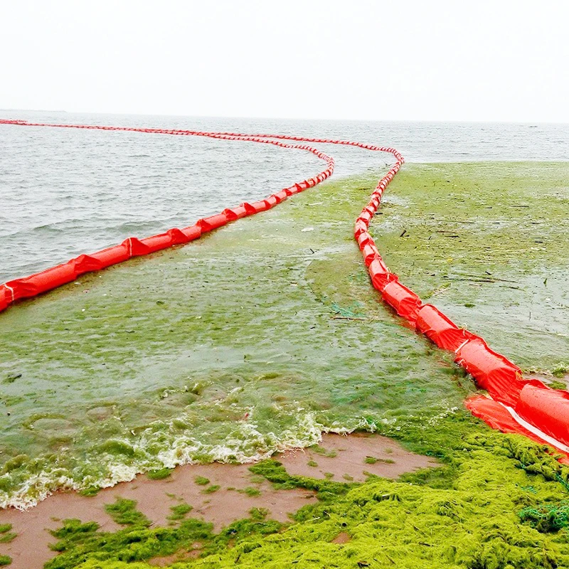 Best price pvc oil floating boom on the waters