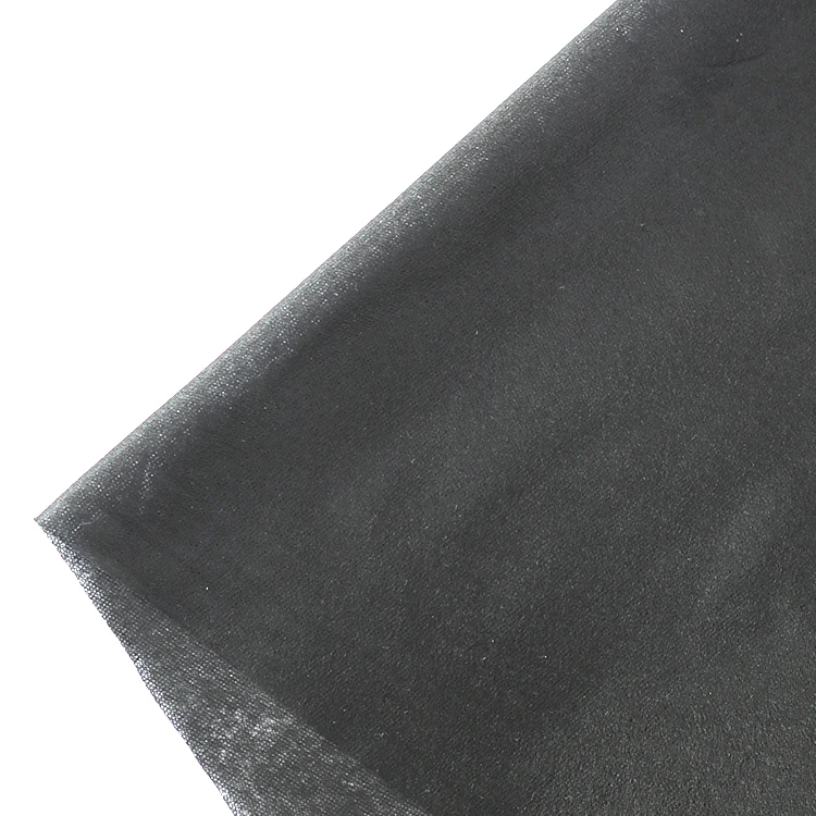Black bamboo charcoal spunlace roll nonwoven fabric rolls