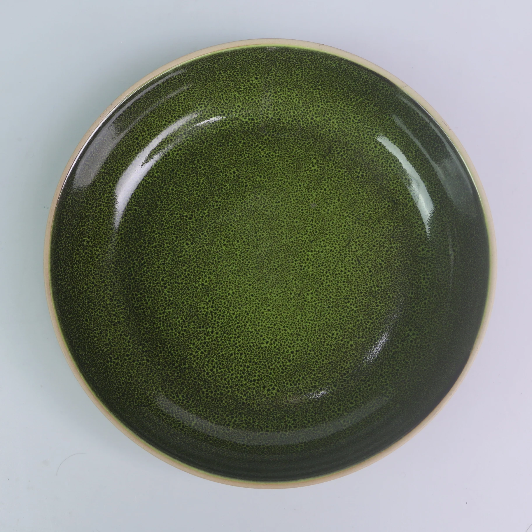 Modern Creative Ceramic round Plate Restaurant Grade Porcelain Soup Dish Set for Hot Food Tray for Social Catering Dinnerware