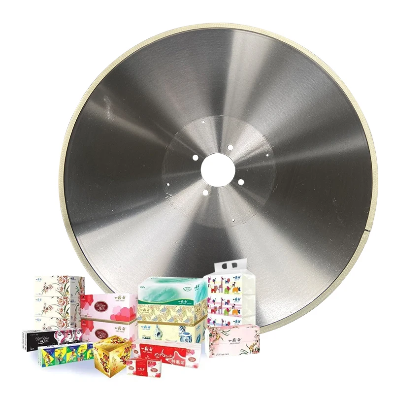 1.2379 D2 Material Log Saw Blades for Tissue Paper Cutting