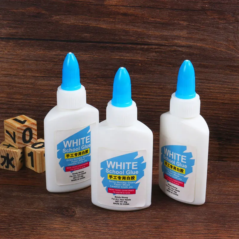2022 Best Selling Washable 40ml white school glue for craft slime glue
