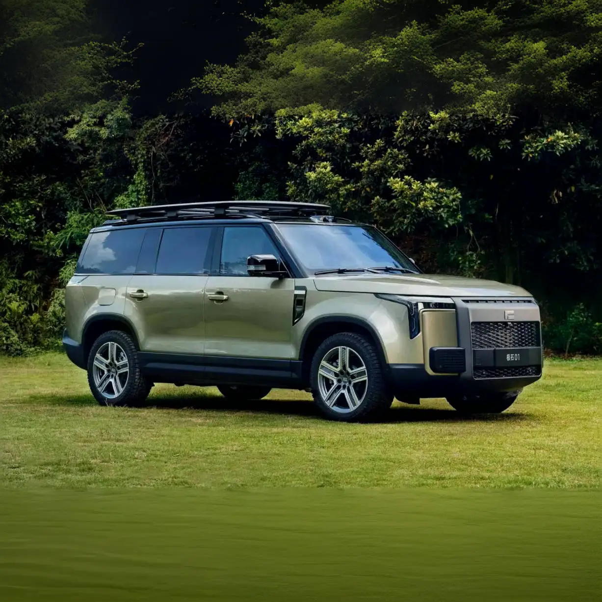 2024 new jishi 01 new energy vehicles high quality suv hybrid electric car family car 7 seat 1138km ultra range baic rox 01 2024