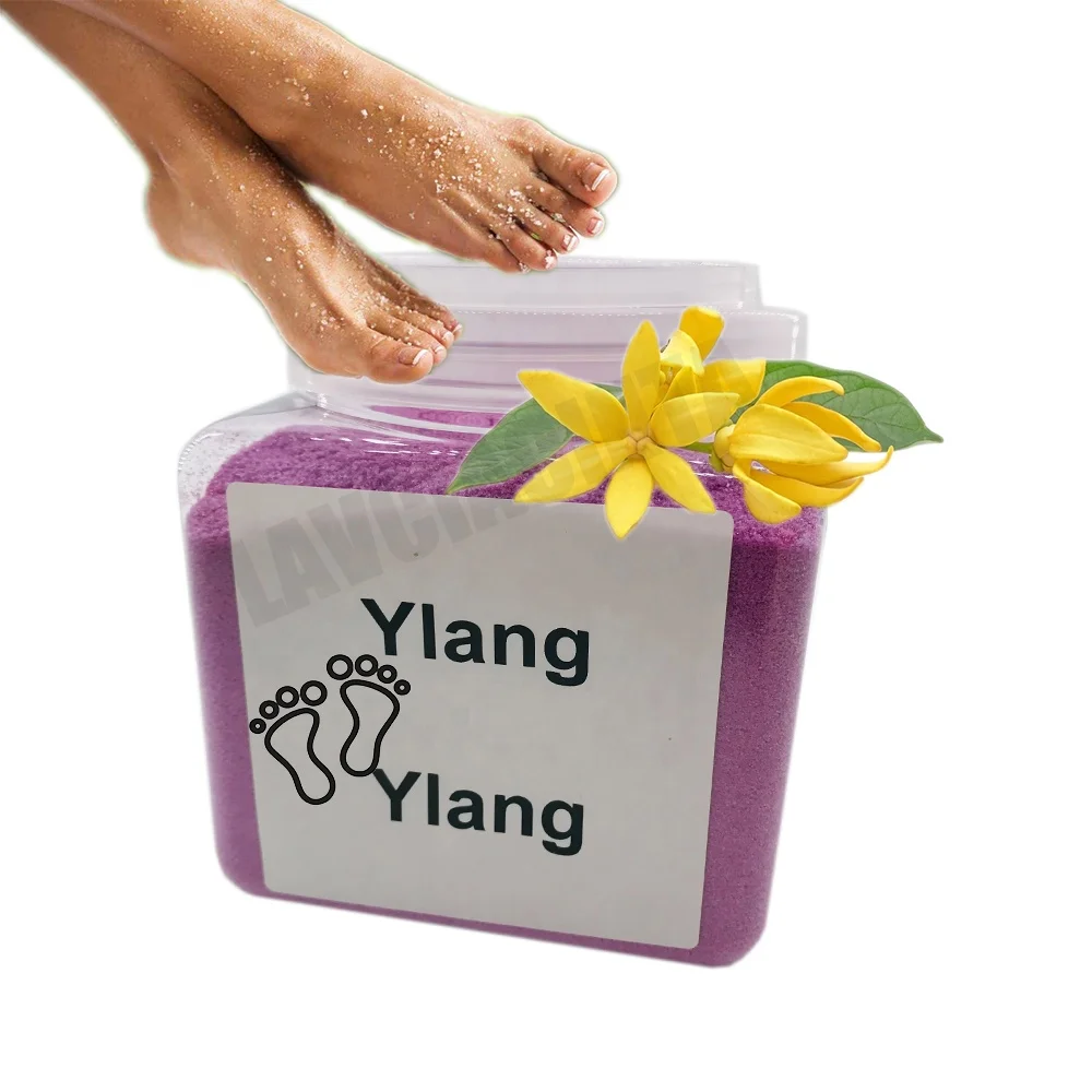 Custom SPA pedicure strawberry crystal jelly gelatin foot bath jelly spa para pedicure