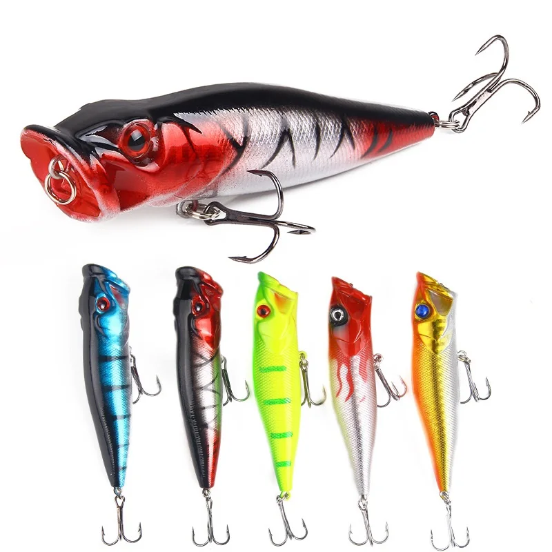 Topwater Big Popper Lure 90mm 12.5g High Quality Floating Popper Fishing Lures Hard Bait Wobbler Artificial Swimbait