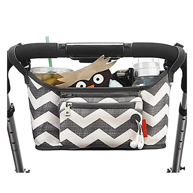  Stroller Organizer Bag Large Strollers Insulated Baby Messenger Mummy Bags Mother And Diaper
