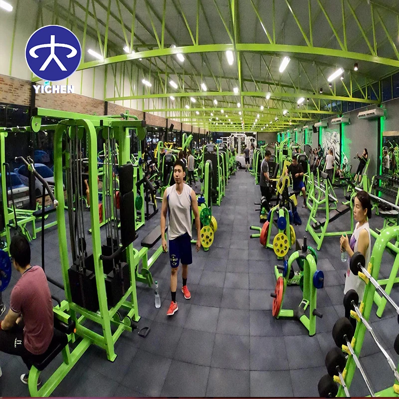 Durable longer using life non-toxic 15 mm thickness EPDM Colored gym floor rubber mat