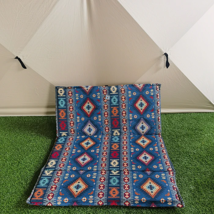Arabic Saudi/Sadu Fabric Floor Folding Chair Set with Ground Seating Ground Back Support Gaming Features Portable Camping Sofa