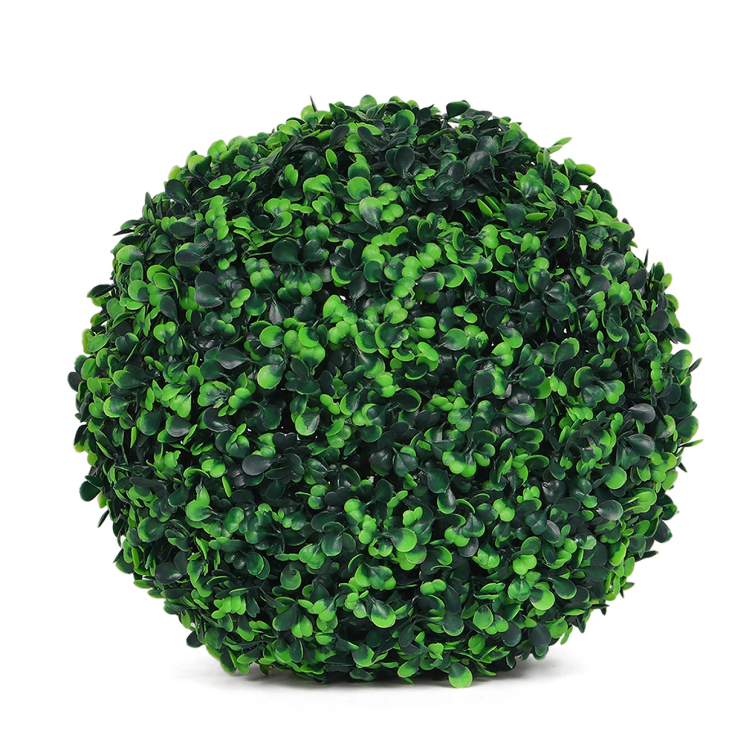 Topiary high quality plastic hanging artificial grass ball decorative boxwood weeding flower ball