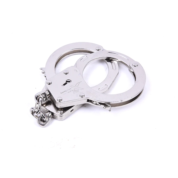 Professional Law Enforcement Steel Riot Control Double Locking Handcuff
