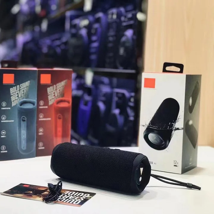 USA Warehouse 2023 Waterproof Bass Professional Audio Subwoofer Party DJ Wireless BT 5 Flip 6 Mini Portable Speaker