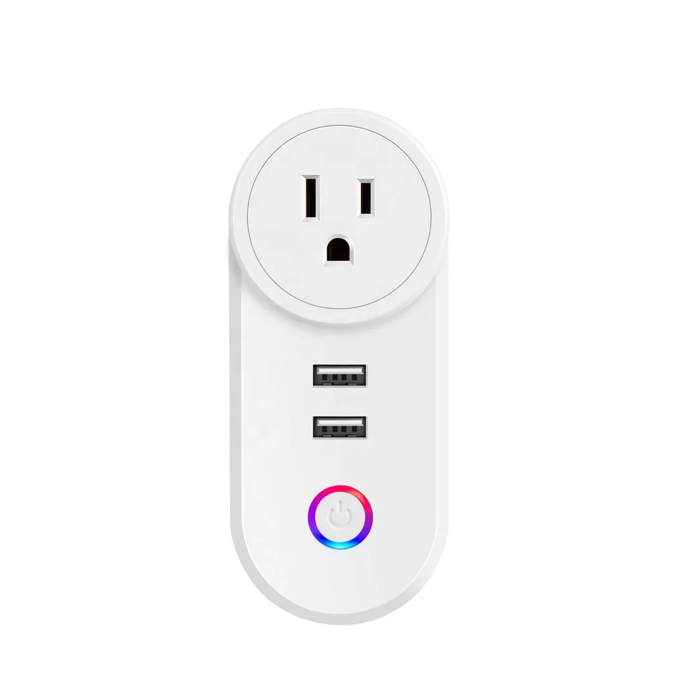 Tuya US AU UK ЕС синхронизации Amazon Alexa Google Home розетка Wi-Fi Smart Plug челнока гнездо 16A Wi-Fi Smart Plug