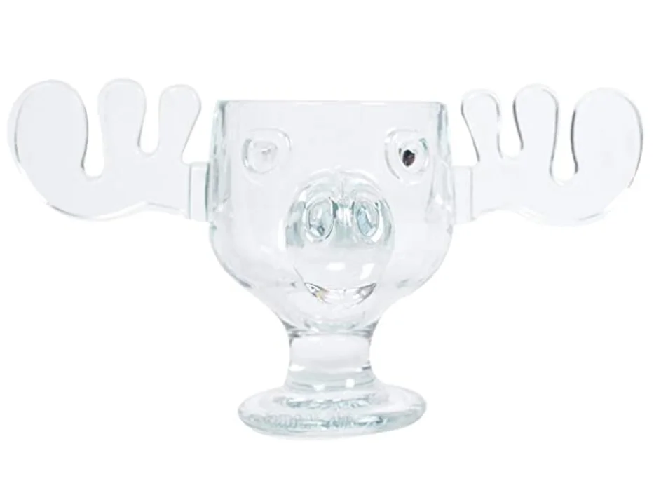 
christmas vacation moose reindeer mugs transparent glass mug 