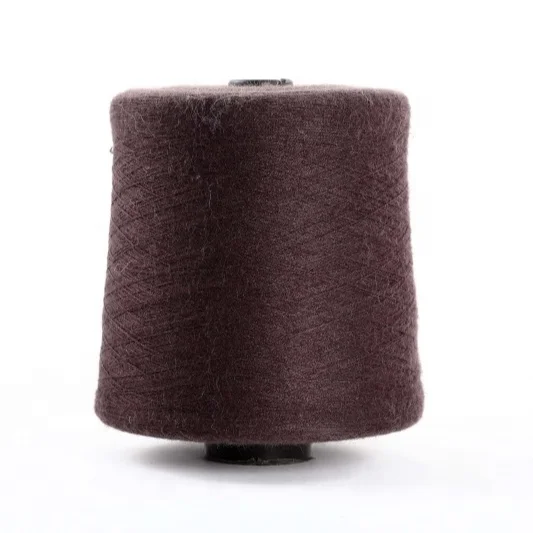
Wholesale factory recycled rayon nylon blended spun yarn 2/48NM for sweater and knitting fabrics 