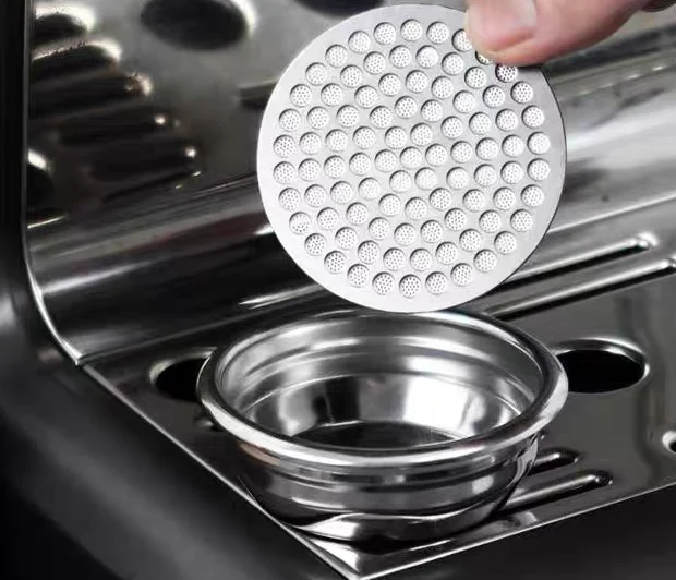 Сетчатый многоразовый фильтр 316L 51 мм/53 мм/58 мм эспрессо шайба экран 0 8 150 мкм ультра тонкий кофейный