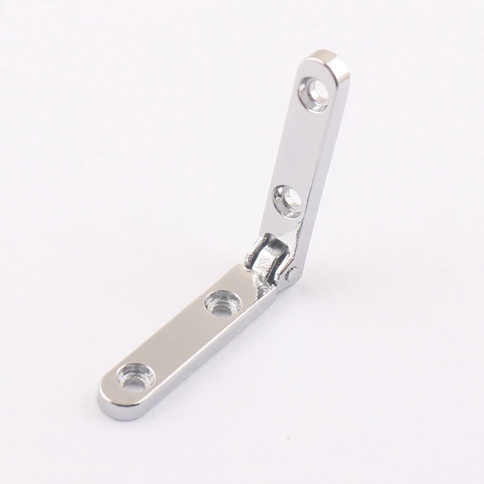 Высокое качество L-образный металлический деревянный корпус шарнир для кожаной шкатулки для ювелирных изделий