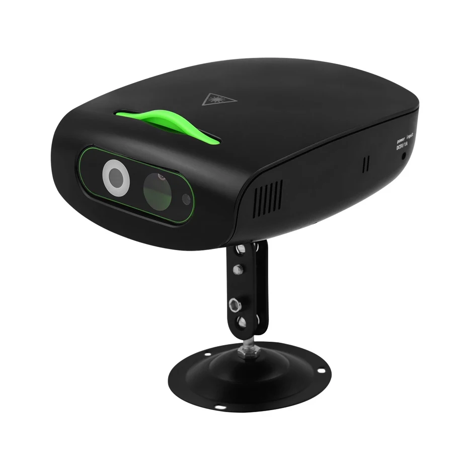 
Interchangeable Pattern RG Laser Stage Lighting Effect Xmas Snowflake Halloween Party Holiday DJ Disco Bar Show Projection 