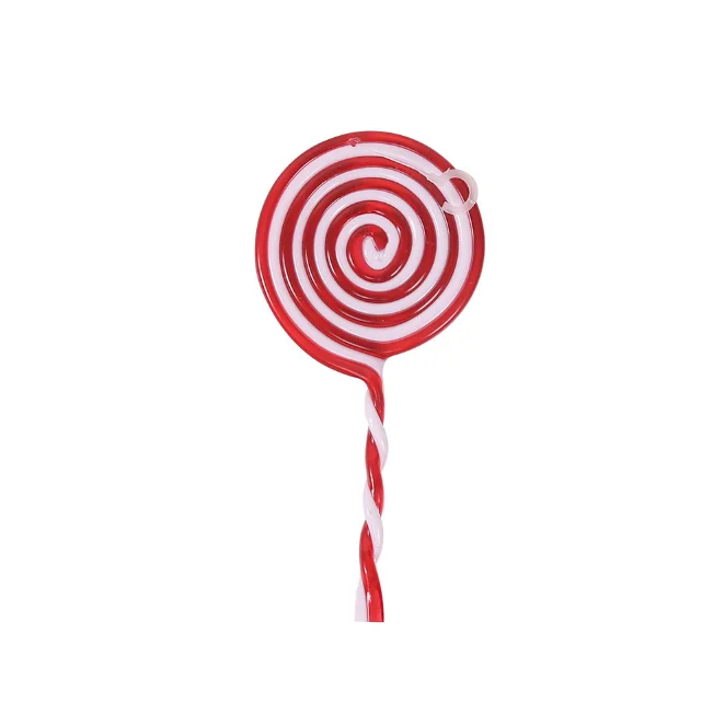 New Christmas lollipop decorations tree red and white candy