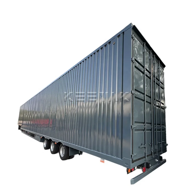 40FT box container Trailer with Euro Standard Heavy Loading Capacity and Good Quality Truck Trailer