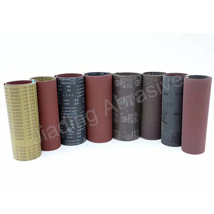 gxk51 abrasive emery cloth roll for making flap disc raw material abrasive jumbo rolls