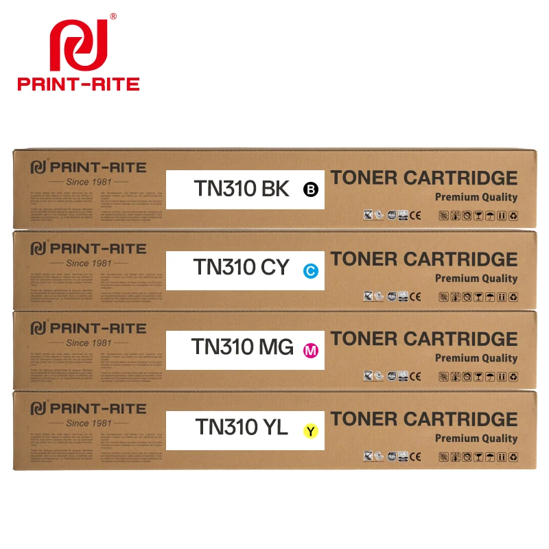 Картридж с тонером 310 TN310 чипом совместимый принтером KONICA Minolta Bizhub C350 C351 C450
