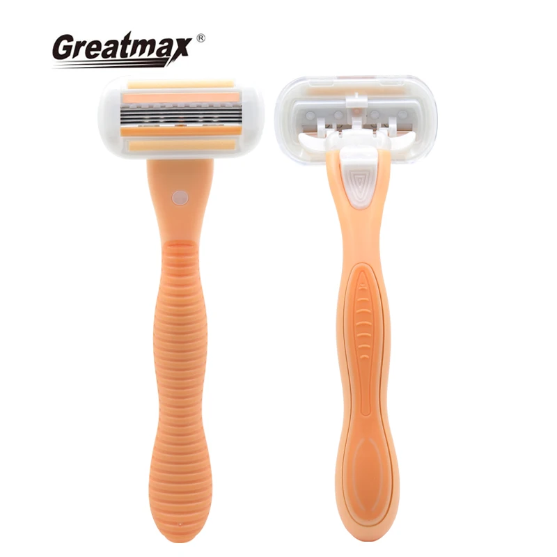 advanced Custom  Stainless Steel six Blade  hair head Face  womens Razor for private parts Razor ningbo shaver