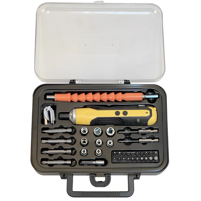 KAFUWELL P24269E Cordless Screwdriver Rechargeable With Magnetic Bits Set,Usb C Charging Cable In Carrying Case Magnetic
