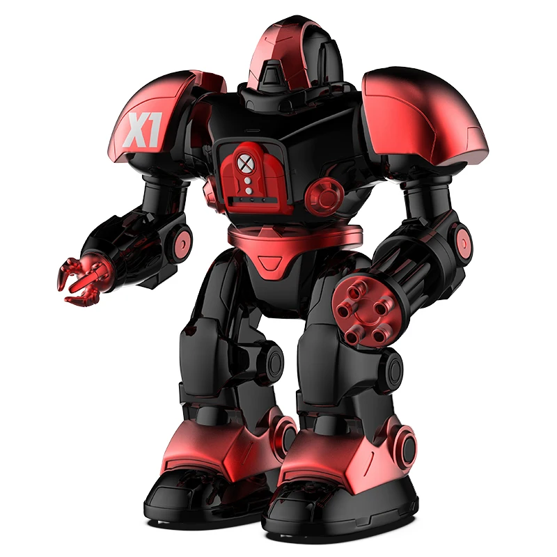 Transform toys remote control rc robot toy with accessories lighting music