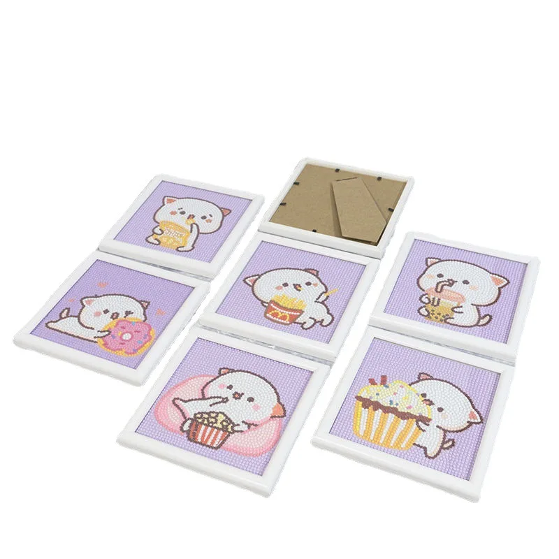 Набор для алмазной живописи, алмазная 5D мозаика с полным заполнением страз, оптовая продажа, квадратная картина с рамкой