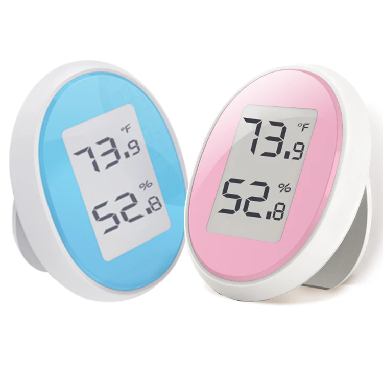 Гигрометр Hipoink, комнатный термометр с экраном Eink, комнатный цифровой термометр и датчик влажности с подвесным магнитом