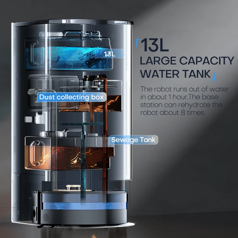 Household Commercial Mopping Robot Cleaner Visualize Cleaning Sweeper Robot Vacuum Clean Robot Vacuum for Office Buildings