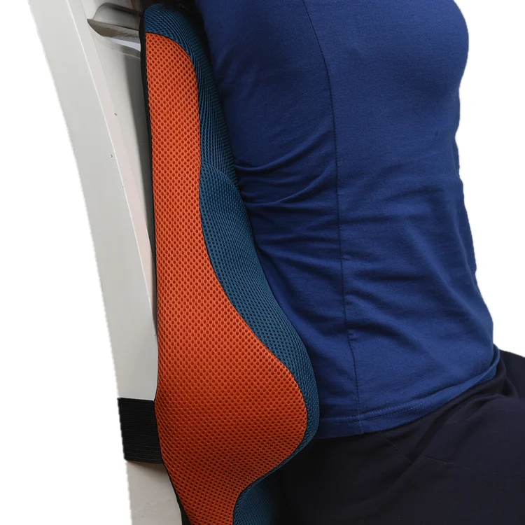 Good quality factory directly memory foam maternity lumbar band back support pillow new tech pad for office chair