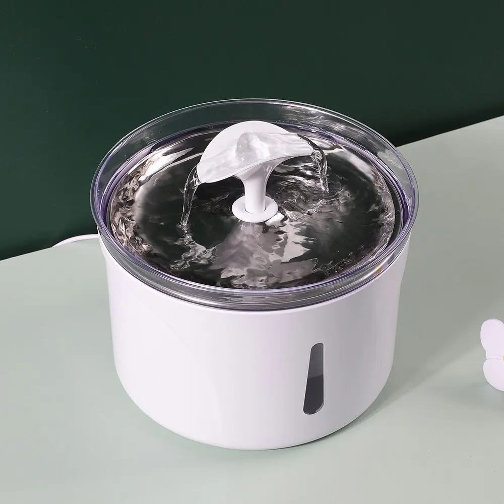 Stainless Steel Pet Water Dispenser Cat Water Fountain Drinking Fountain for Cats Automatic Drinker For Cat Feeder