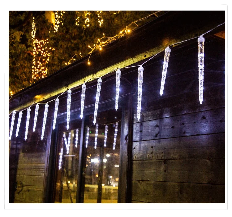 China factory wholesale 360 degree outdoor solar led meteor shower light