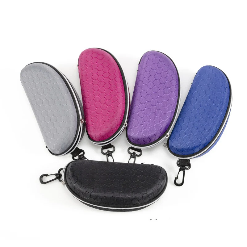 Wholesale Custom Logo Optical Glasses Case Glasses Zipper Big Sunglasses Packaging Case Box