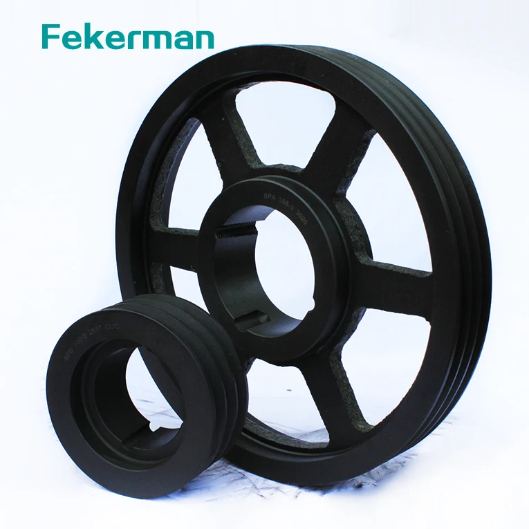 large diameter Mining machine sheave drive v belt pulleys