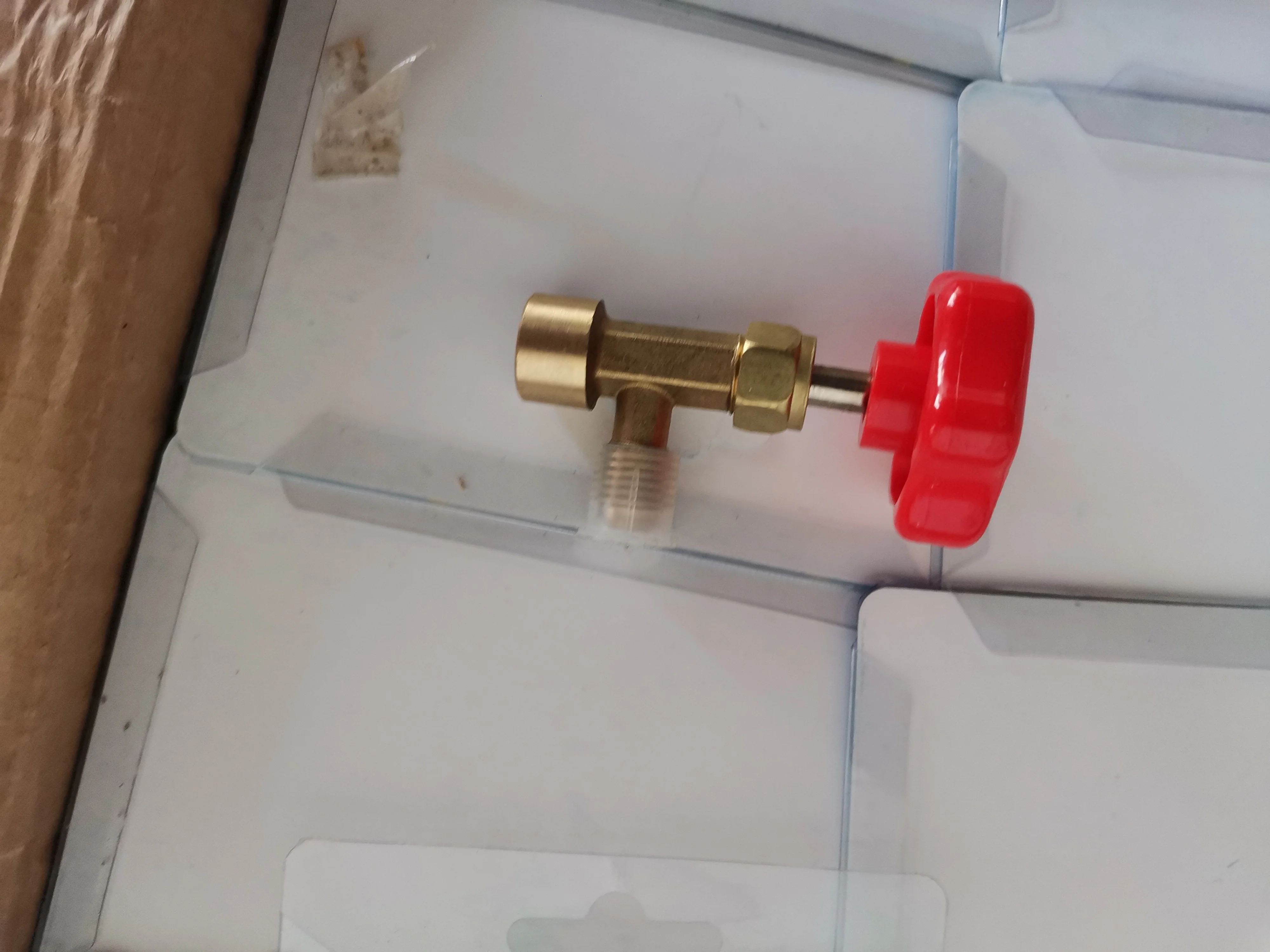 High Quality CT-337 R134A Refrigerant Bottle Opener Safety Valve for Air Conditioner Tools Freon Can Opener