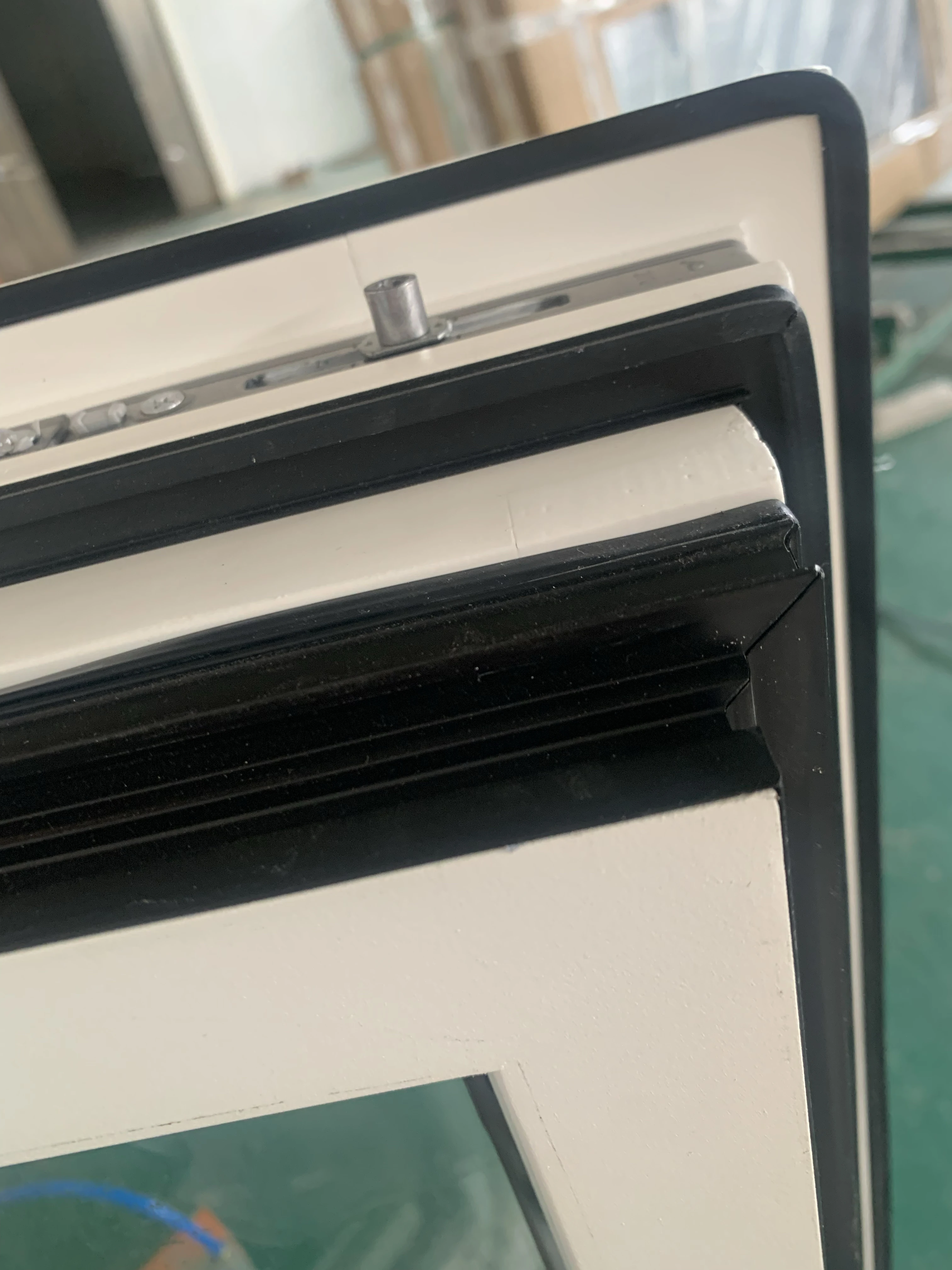 Penjoy AS NZS Standard energy efficient Pine wood door aluminum clad wood windows passive house aluminum door