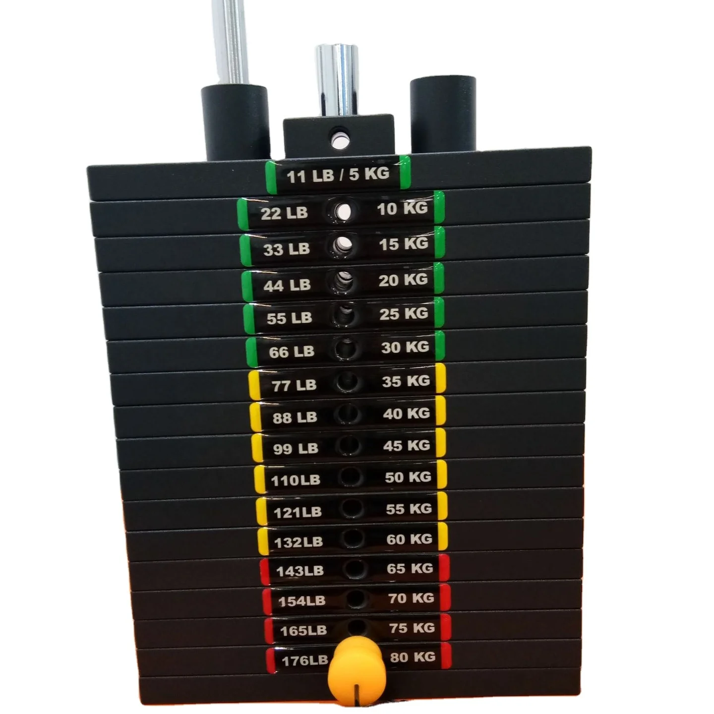 selectorized weight stack home gym