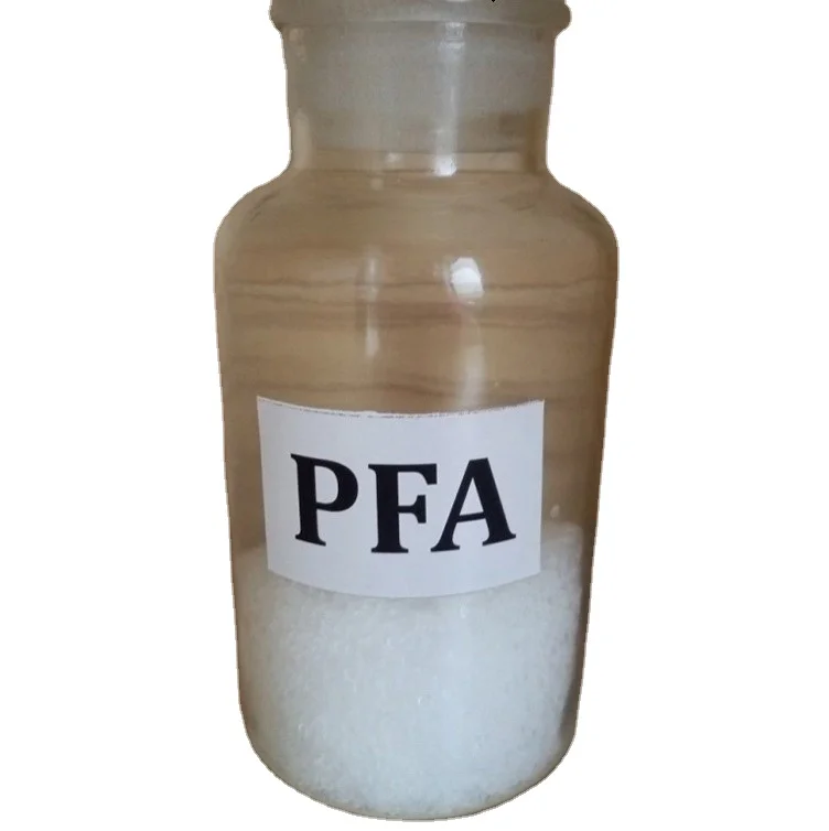 Wide service temperature range PFA RESIN Pellet Fluoroplastic Granules PFA FOR semiconductor PFA cable wire Tubing Fitting Valve