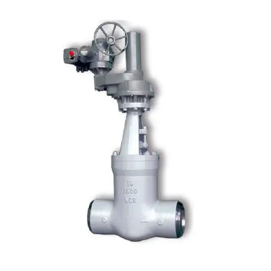 Spur gear driven welded gate valve Bevel gear driven welded gate valve