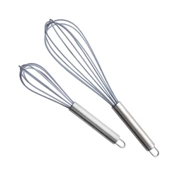 Hopesun Amazons Best Sellers Manual Silicone Egg Beater Custom Stainless Steel Egg Beater Whisk Parts Silicone Egg Beater
