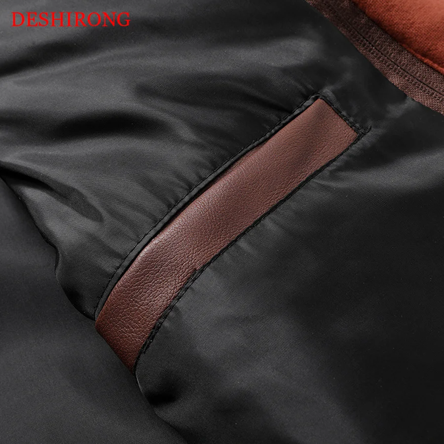 2022 New Fashion Cool Leather Jacket Men Zipper Collar Long Sleeves Hoodie Motorcycle Leather Jackets