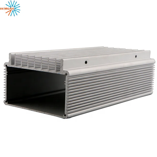 high precision machining fan combo Die-cast enclosure  extrusion coating aluminum heat sink
